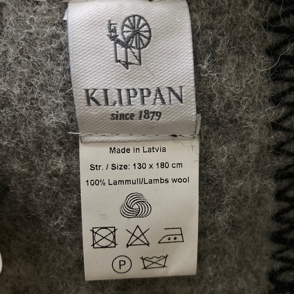 Klippan Moose Throw Blanket Wool 100%  51"x71" - Picture 5 of 5